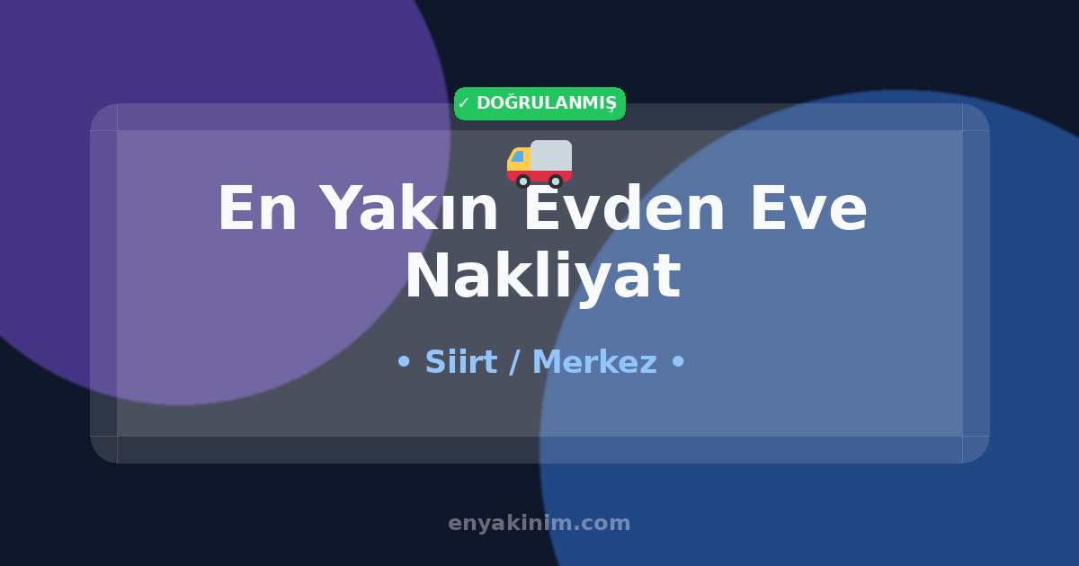 Merkez Evden Eve Nakliyat 🚚| Merkez En Yakın Evden Eve Nakliyat | EnYakinim.com